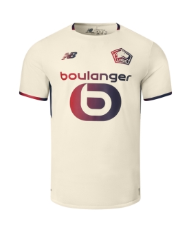 Lille OSC Maglia Gara Trasferta Repliche 2025-26 Maniche Corte
